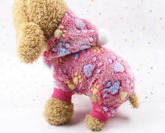 Fleece Pet Clothing for Dogs and Cats - Warm Autumn/Winter