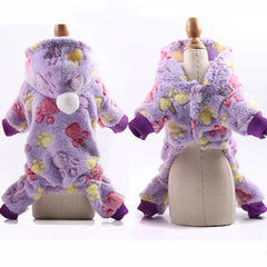 Fleece Pet Clothing for Dogs and Cats - Warm Autumn/Winter