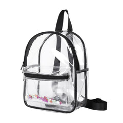 Transparent Waterproof PVC Children's School Backpack