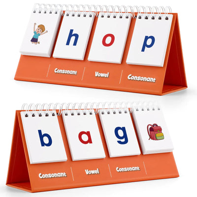 Aizweb CVC Word BuilderPhonics Games Flash Cards for Preschool Kindergarten