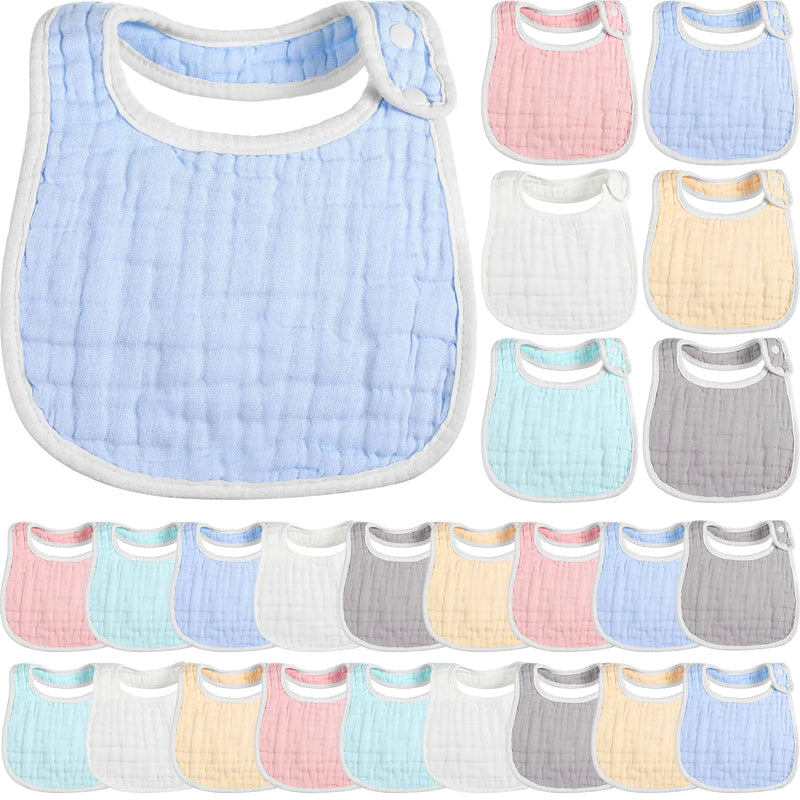 Yahenda 24 Pcs Baby Bibs Baby
