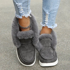 Large Round Toe Casual Cotton Shoes