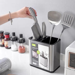 Stainless Steel Knife Holder for Kitchen Storage
