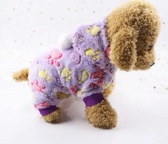 Fleece Pet Clothing for Dogs and Cats - Warm Autumn/Winter