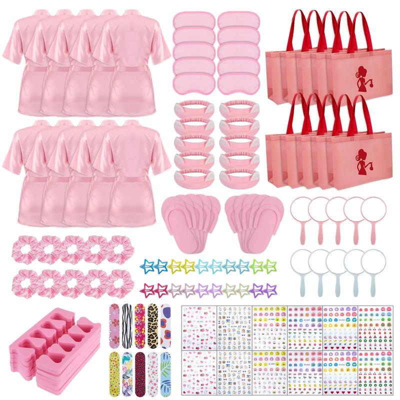 Hoemwarm 10 Set Spa Party Supplies 122 Pcs