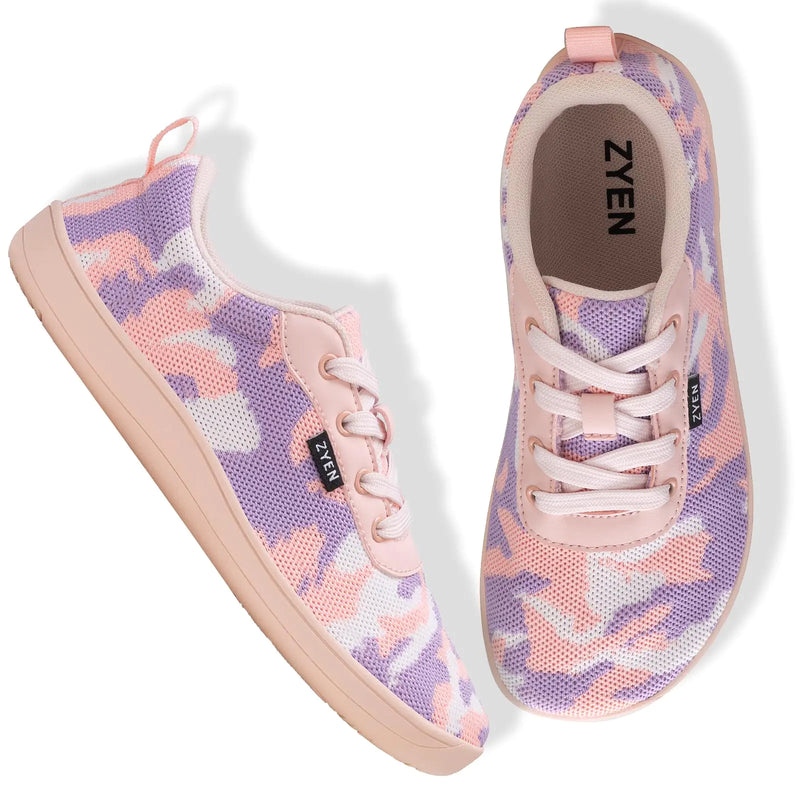 ZYEN Wide Toe Box Barefoot Shoes for Women