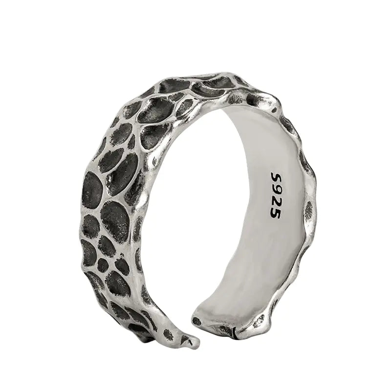 Men's Fashion Personality Crater Ring