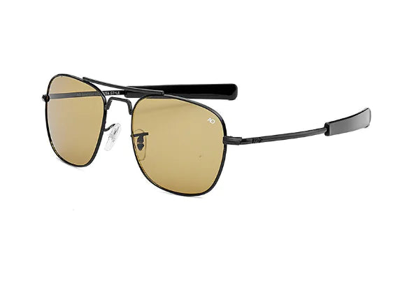 Men's Fashion Sunglasses with Glass Lenses
