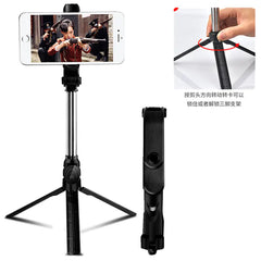 XT10S Tripod Selfie Stick with Beauty Light & XT02P Mini Bluetooth Selfie Stick