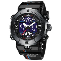 Waterproof Trendy Electronic Men's Sports Watch