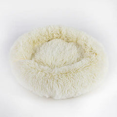 Thick Plush Round Pet Bed for Deep Sleep (Dog & Cat)