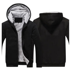Men's Hooded Winter Parka Jacket - Casual Thick Coat