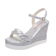 Wedge High Heel Platform Shoes