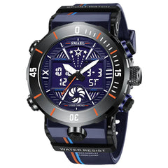 Waterproof Trendy Electronic Men's Sports Watch