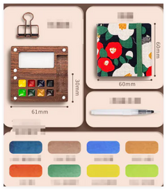 Mini Watercolor Painting Set