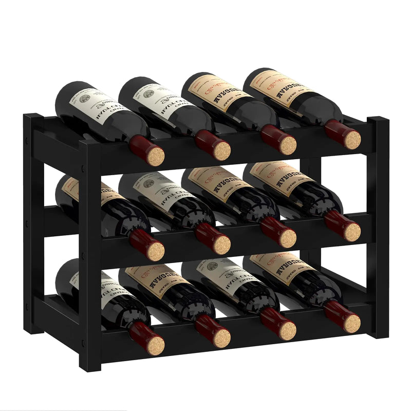 MOGELAFOO Bamboo Wine Rack