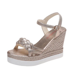 Wedge High Heel Platform Shoes