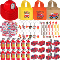 RoundFunny Firefighter Party Supplies (12 Sets)