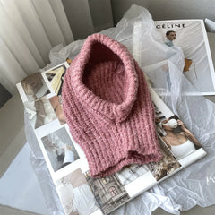 Warm Knitted Hat for Autumn and Winter