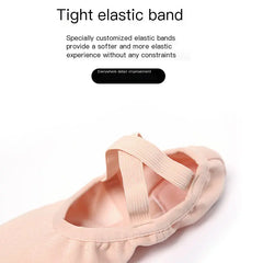 Soft-Sole Dance Shoes for Ballet Practice