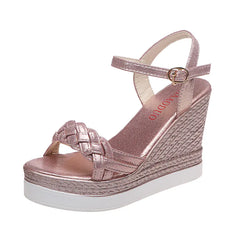 Wedge High Heel Platform Shoes