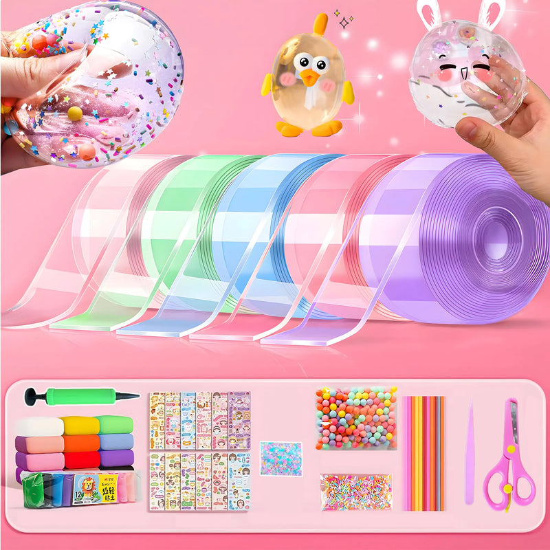 shaguanchang 5 PCS Nano Tape Bubble Kit
