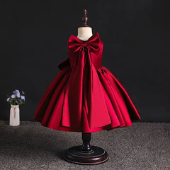 Solid Color Princess Dress for Girls