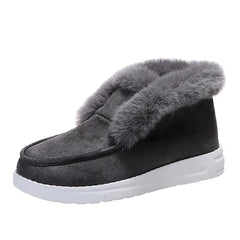 Large Round Toe Casual Cotton Shoes