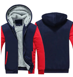 Men's Hooded Winter Parka Jacket - Casual Thick Coat