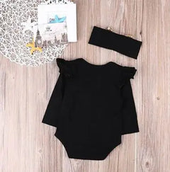Baby One-piece 2pcs Set Head Band and One-Piece