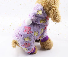Fleece Pet Clothing for Dogs and Cats - Warm Autumn/Winter